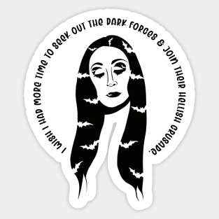 Morticia Sticker